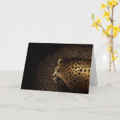 Carte Golden Jaguar Motif (Fleur jaune)