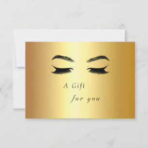Carte Golden Lashes & Brow Beauty Salon certificat cadea