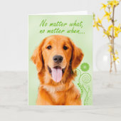 Carte Golden Love and Support Card (Fleur jaune)