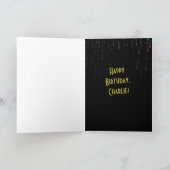 Carte Golden Oldie Birthday Card (Intérieur)