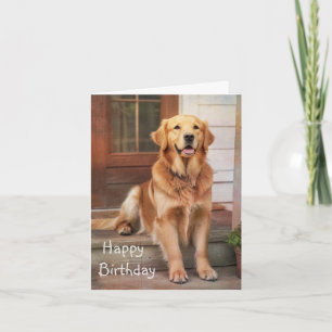 Carte Golden Retriever