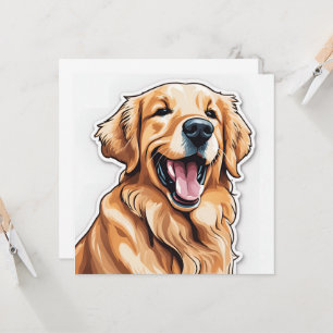 Carte Golden Retriever