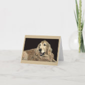 Carte Golden Retriever (Devant)
