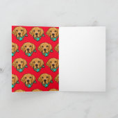 Carte Golden Retriever (Intérieur)