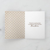 Carte Golden Retriever avec masque amusant anniversaire (Intérieur)