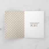 Carte Golden Retriever avec masque amusant anniversaire (Intérieur)