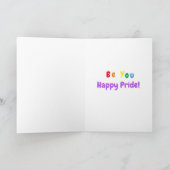 Carte Golden Retriever Be You Pride (Intérieur)