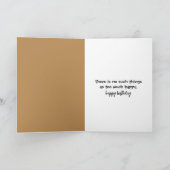 Carte Golden Retriever Et Ginger Cat Anniversaire (Intérieur)