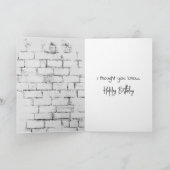 Carte Golden Retriever Humour d'anniversaire (Intérieur)