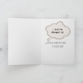 Carte Golden Retriever humour pour 100e anniversaire (Intérieur)