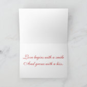 Carte Golden Retriever Love Begin (Intérieur)