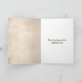 Carte Golden Retriever Pense De Vous (Intérieur)