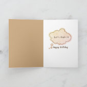 Carte Golden Retriever Puppy 47th Birthday (Intérieur)