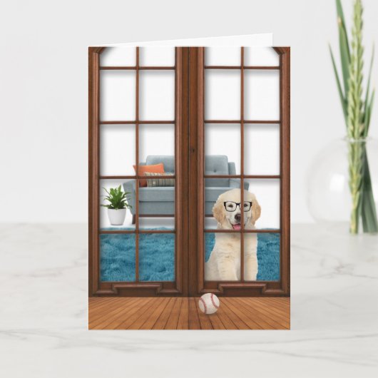 Carte Golden Retriever Puppy You Card (Devant)