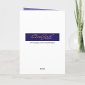 Carte Golden Retriever Sent Une Vieille Personne Anniver (Dos)