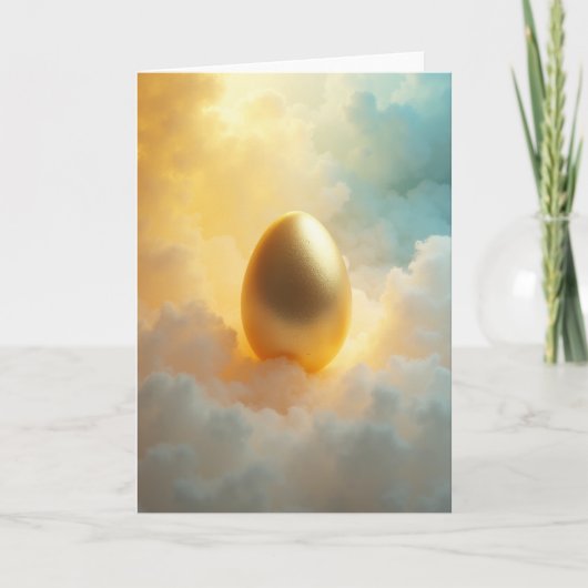 Carte Golden Sky Ovoid Card (Devant)