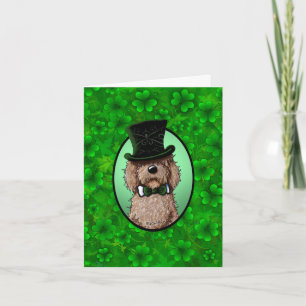 Carte Goldendoodle de St. Patrick