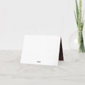 Carte Goldendoodle en automne Leaves Fall Inspire (Dos)