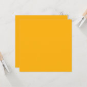 Carte Goldenrod Jaune Automne Saison automne Couleur sol (Devant/Arrière en situation)