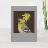 carte goldfinch (Mitzy) (Devant)