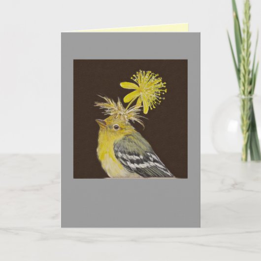 carte goldfinch (Mitzy) (Devant)