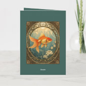 Carte Goldfish Serenity Nowruz Celebration (Dos)