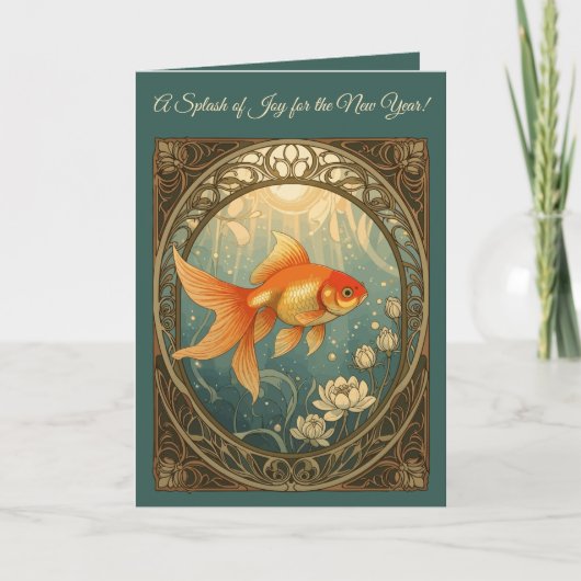 Carte Goldfish Serenity Nowruz Celebration (Devant)