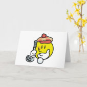 Carte Golf (Fleur jaune)