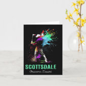 Carte Golf de Scottsdale (Fleur jaune)
