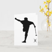 Carte Golf - La Première Pompe (Fleur jaune)