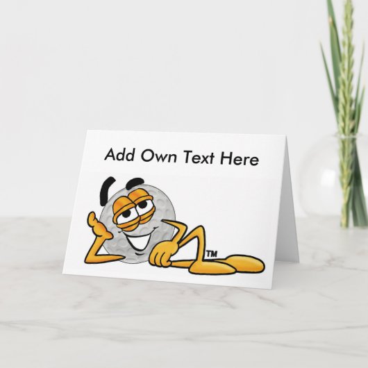 Carte Golf Lover - Toutes les occasions - Ajouter (Devant)