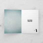 Carte Golf Loving Guy - Thème de golf pour l'anniversair (Intérieur)