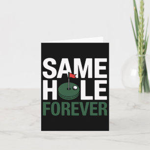 Carte Golf Même Trou Forever Funny Golfing Don Pour Golf