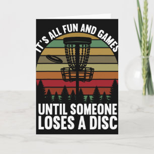 Carte Golf sur disque : tout est plaisir et jeux jusqu'à