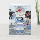 Carte Golf. Un trou d'un coup. (Dos)