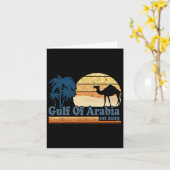 Carte Golfe D'Arabie Est 2025 Trump Arabian Gulf Funny P (Fleur jaune)