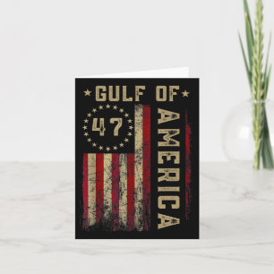 Carte Golfe des États-Unis Drôle amusant Drapeau américa