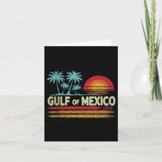 Carte Golfe du Mexique (Devant)