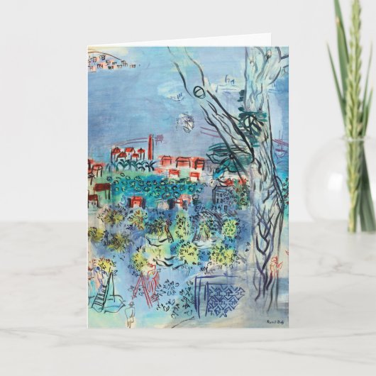 Carte Golfe-Juan | Raoul Dufy (Devant)