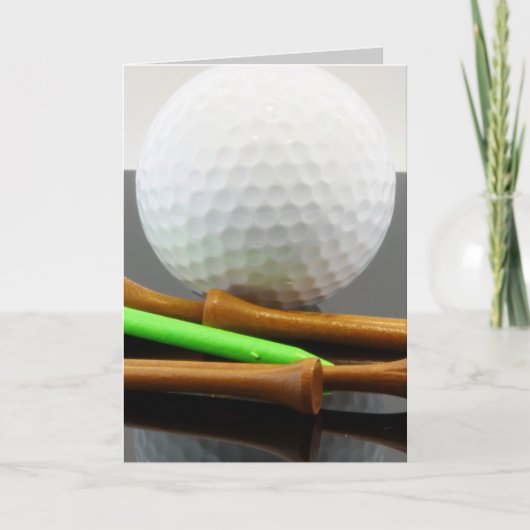 Carte Golfeurs (Devant)