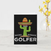 Carte Golfeurs Amusants Hilarious Golfing Plaisanterie F (Fleur jaune)