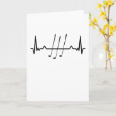 Carte Golfing Heartbeat Golf Don pour Golfer Maman Papa (Fleur jaune)