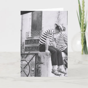 Carte Gondoliers de gondolier de Venise Italie