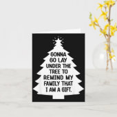 Carte Gonna Go Lay Under The Tree To Remind My Family Th (Fleur jaune)