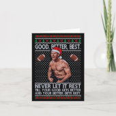 Carte Good Better Never Let It Rest Xmas Ben Johnson (Devant)