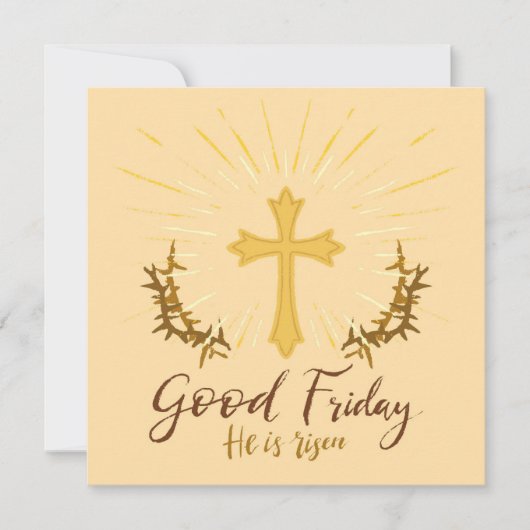 Carte Good Friday (Devant)
