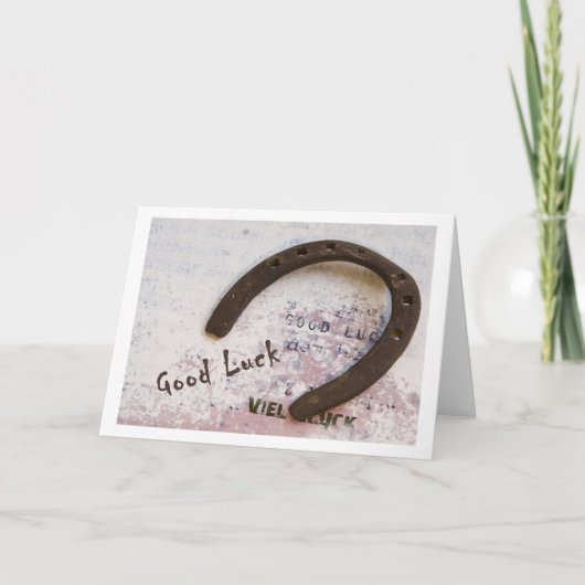 Carte Good Luck (Devant)