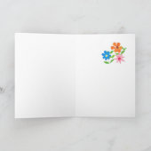 Carte Good Luck Card, Dutch Greeting - Flower Power (Intérieur)