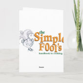 Carte Good Luck From The Fool (Dos)