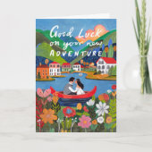 Carte Good Luck on Your New Adventure Scenic Love (Devant)